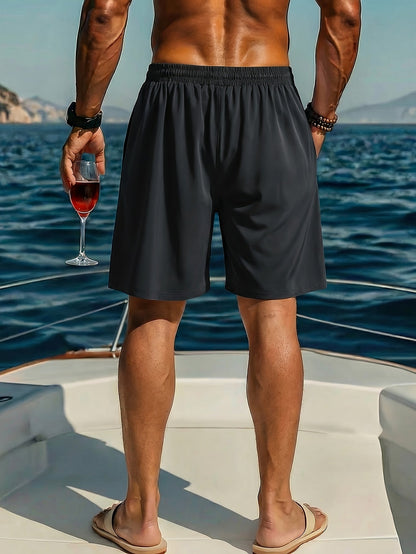 Herren Badeshorts Sportlicher Stil Sommer Freizeit für Strand & Boot