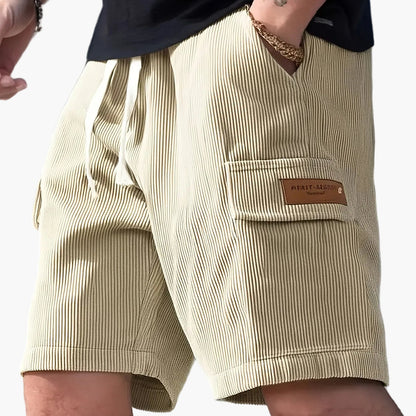 Herren Freizeitshorts mit Kordelzug – Modische Sommer Bermuda für Alltag & Freizeit