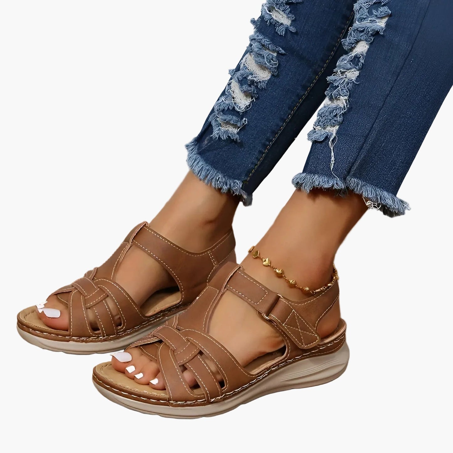 Damen Komfort-Sandalen Orthopädisch – Bequeme Sommerschuhe für Alltag und Freizeit