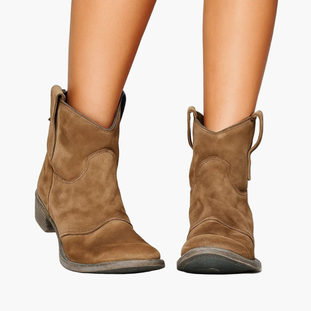 Damen Western-Stiefeletten für Alltag & Freizeit – Moderner Cowboy-Look