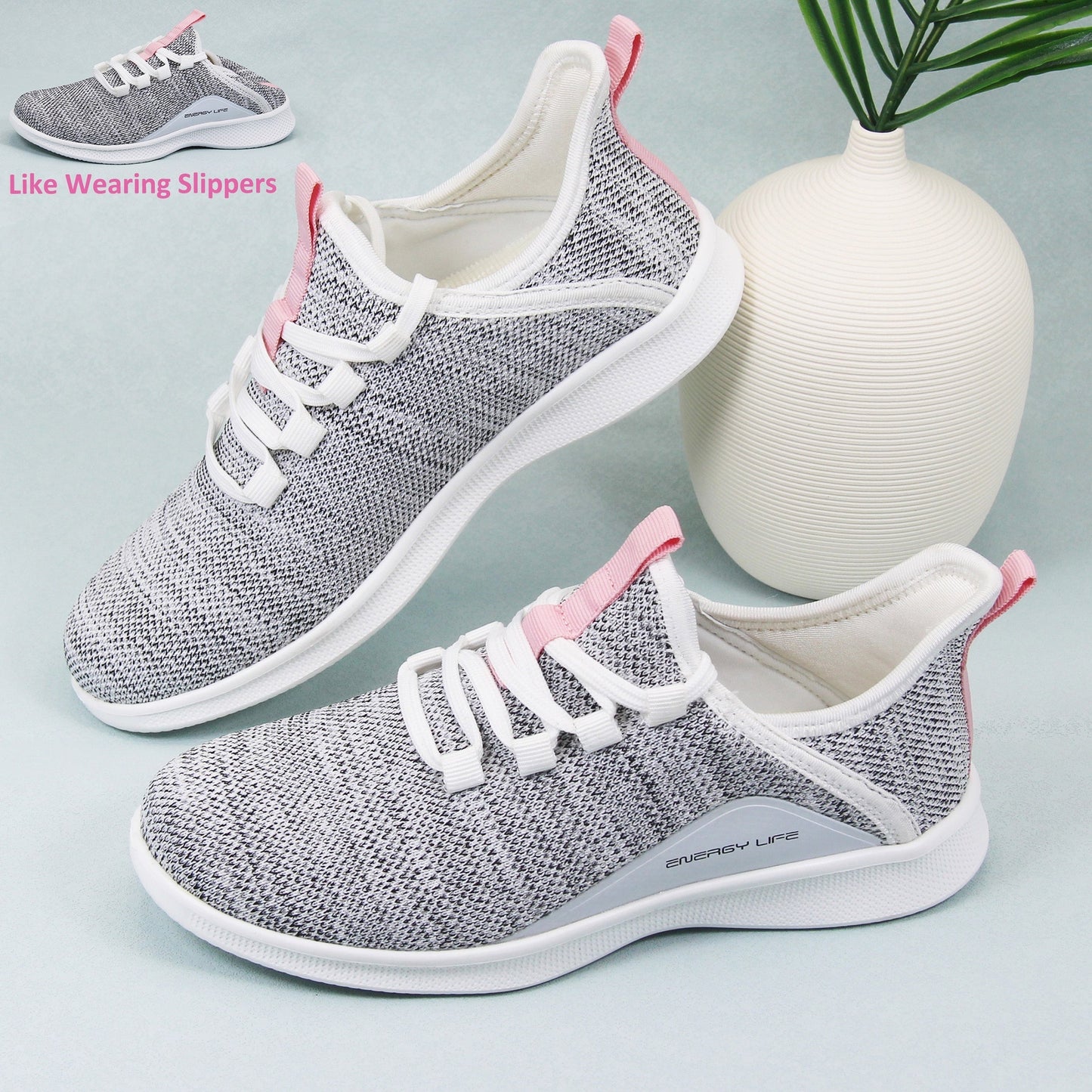 Damen Sportschuhe Leicht und Bequem für Alltag und Freizeit