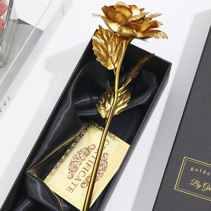 Edle Geschenkrose im Geschenkkarton – Dekorative Blume für Muttertag, Damen, Geschenkidee, Wohnaccessoire