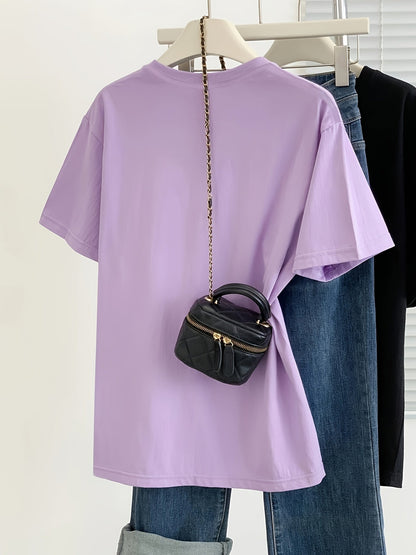 Damen Oversize T-Shirt mit California Print – Lässiger Streetwear-Stil