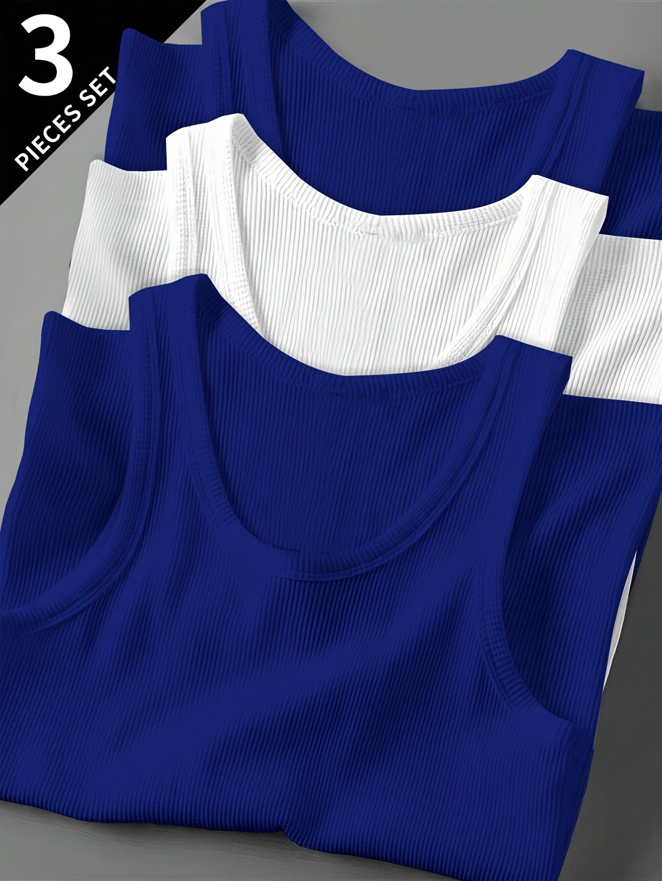 Herren Sport Tanktop mit Rippstruktur – Modernes Fitnesstop für Training und Freizeit