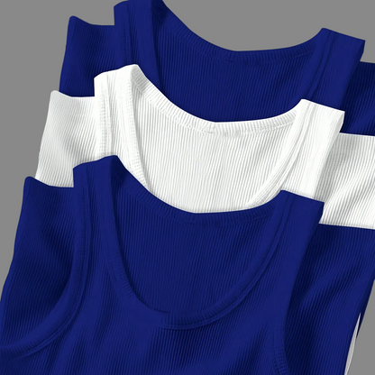 Herren Sport Tanktop mit Rippstruktur – Modernes Fitnesstop für Training und Freizeit