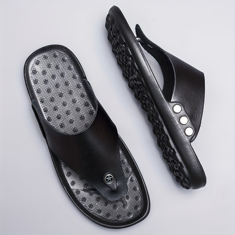 Herren Komfort-Strandsandalen – Zehentrenner für Freizeit & Sommer