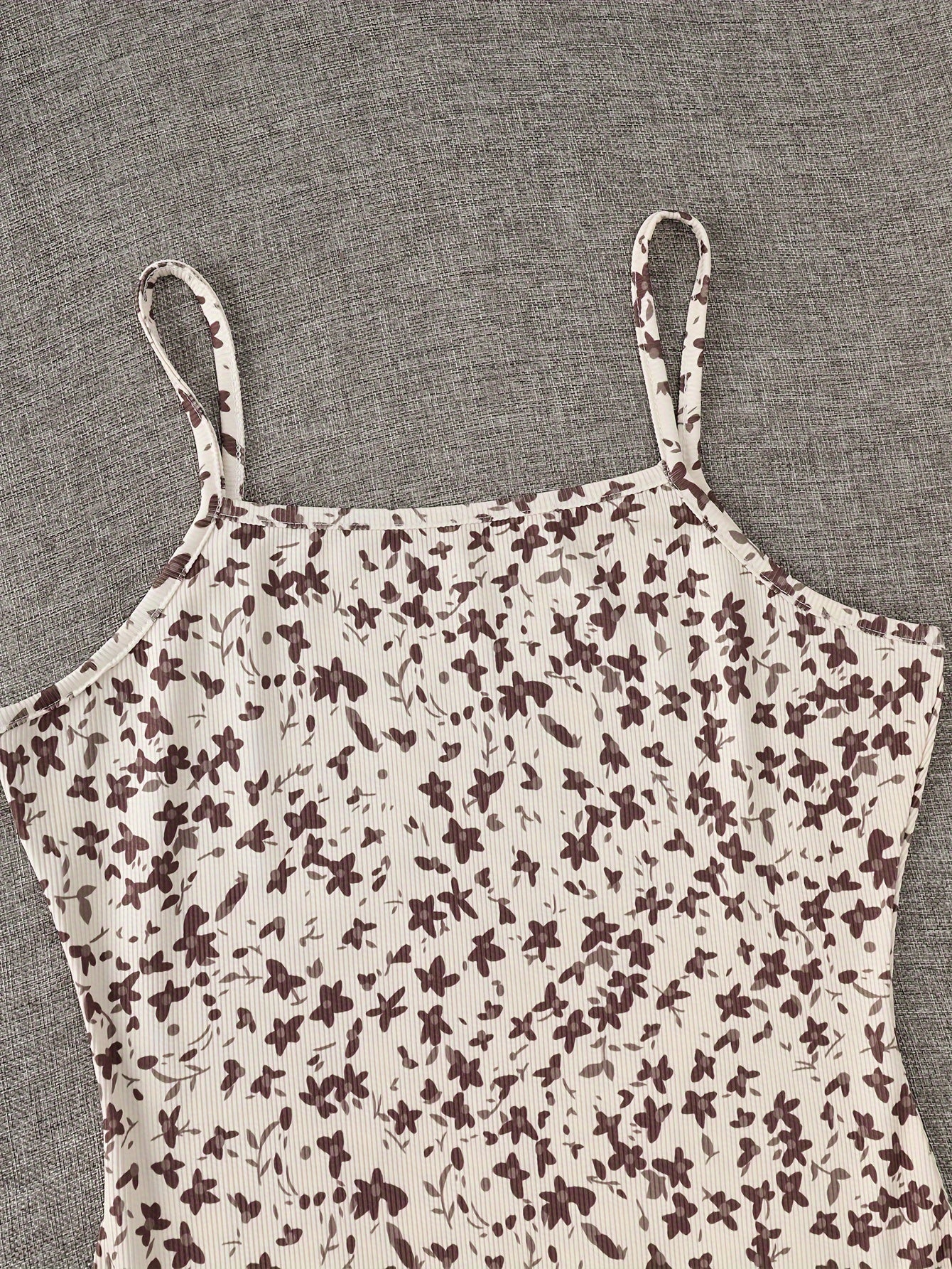 Damen Zweiteiler Set – Elegantes Sommerkleid mit Blümchenmuster und Kurzarm-Überwurf, Perfekt für Freizeit und besondere Anlässe