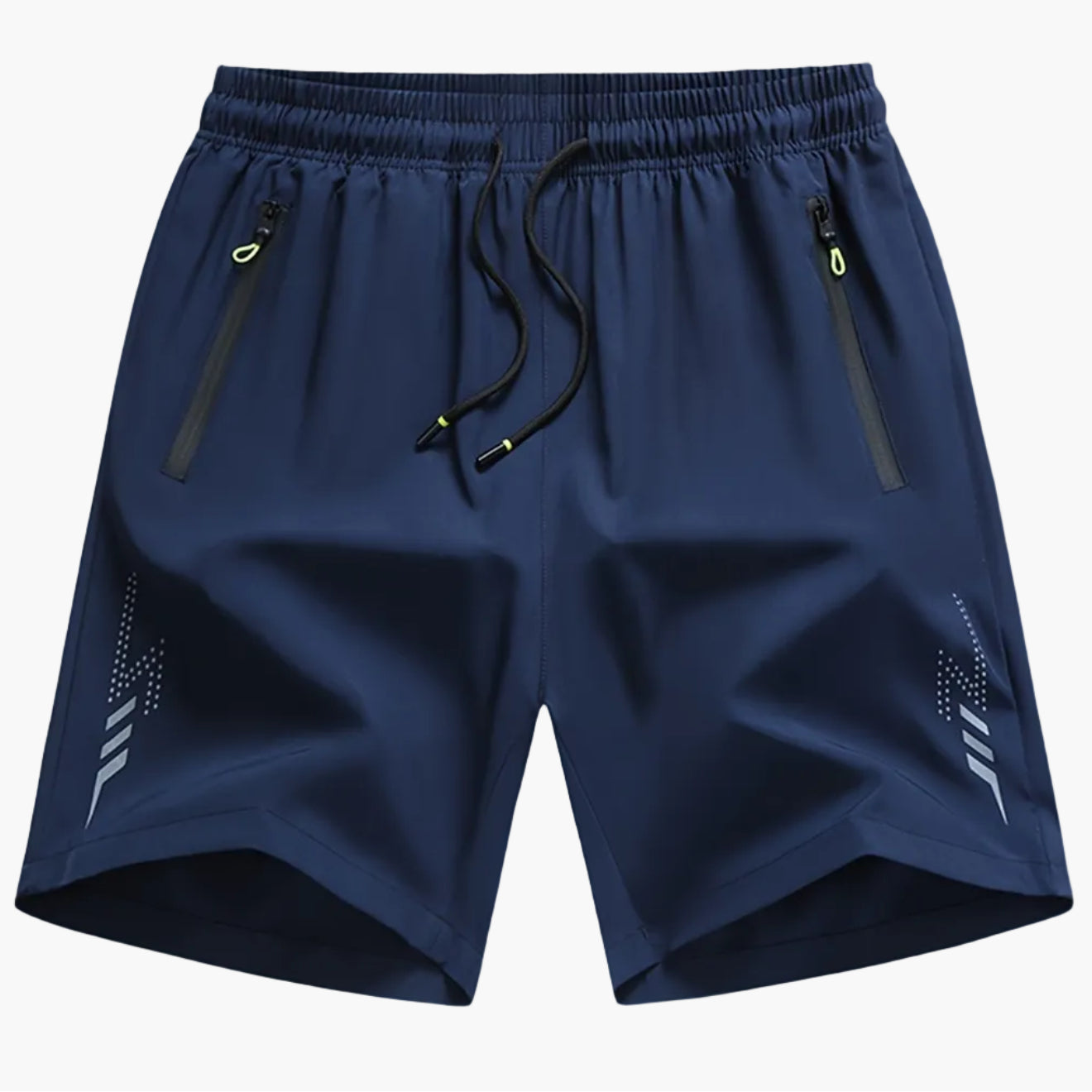 Herren Sport Shorts mit Reißverschlusstaschen – Trainingsshorts für Fitness, Laufen & Freizeit