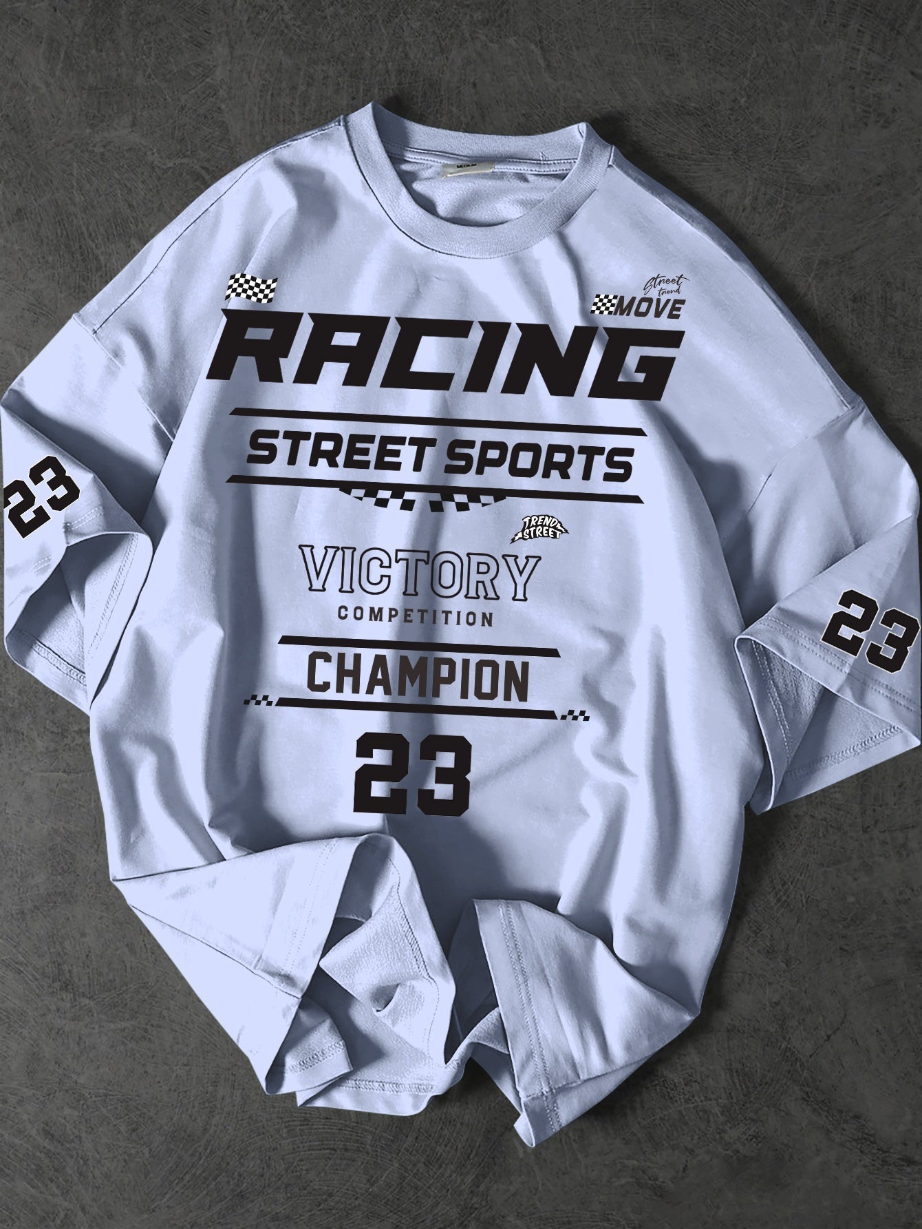 Herren Streetwear Racing Champion T-Shirt – Sportliches Freizeitshirt mit Print