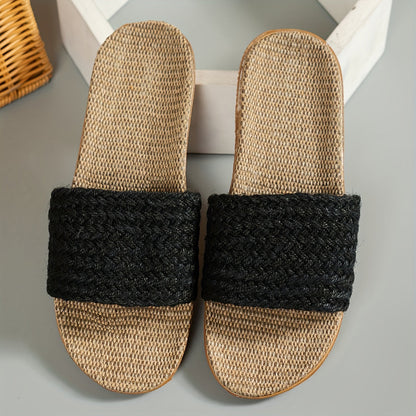 Damen Komfort-Slipper Sandalen für den Sommer – Bequeme Freizeitschuhe mit offenem Zehenbereich
