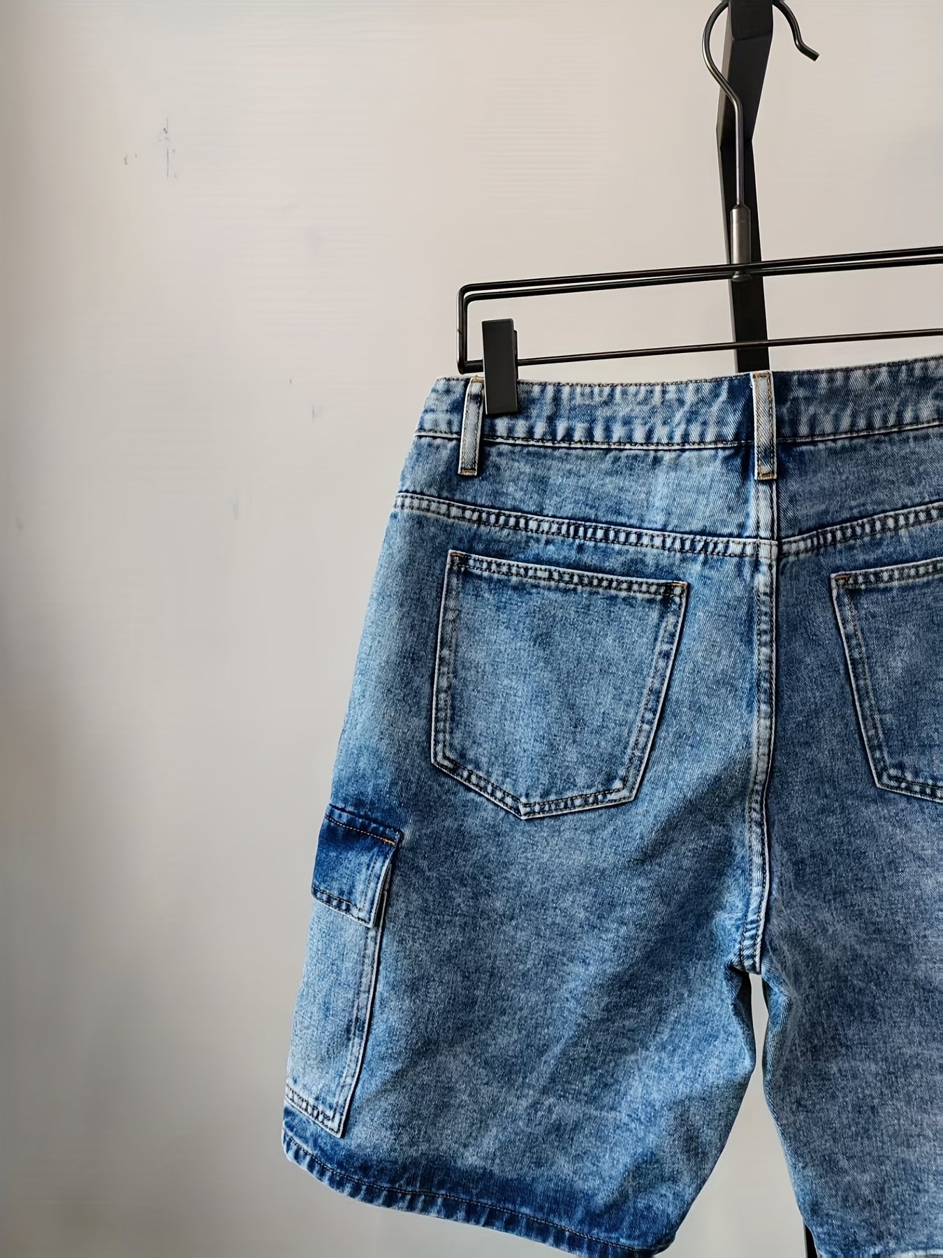 Herren Cargo Jeans Shorts im Streetwear Stil – Lässige Cargoshorts für Alltag und Freizeit