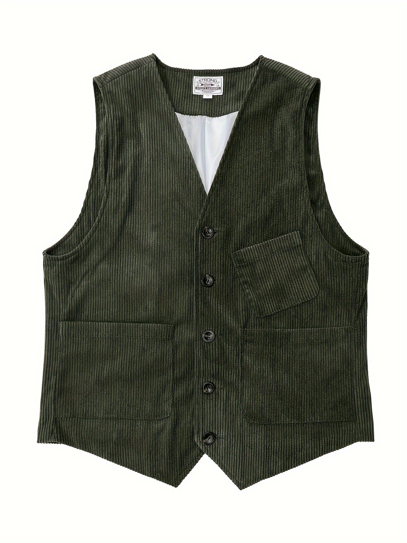 Herren Vintage Weste für Business und Freizeit – Eleganter Retro-Look