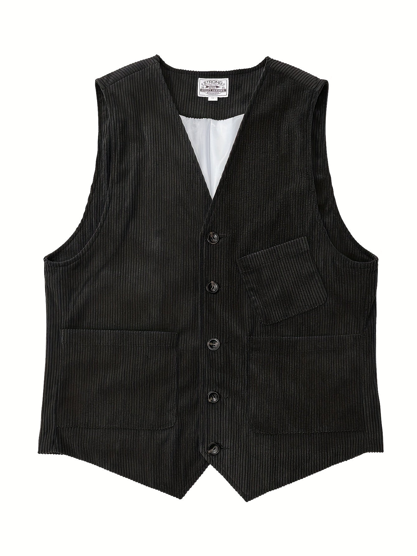 Herren Vintage Weste für Business und Freizeit – Eleganter Retro-Look
