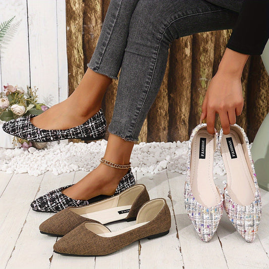 Damen Ballerinas Elegant und Bequem – Modische Flats für Alltag und Büro