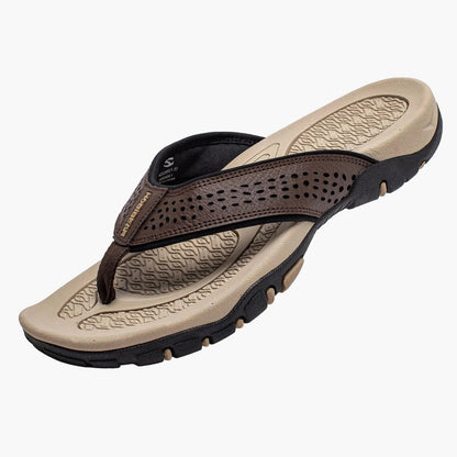Herren Zehentrenner Sandalen mit Fußgewölbeunterstützung – Bequeme Outdoor-Sportschuhe für Strand, Alltag & Freizeit