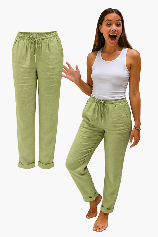 Damen Komfort Freizeithose – Lockerer Style für Alltag & Entspannung
