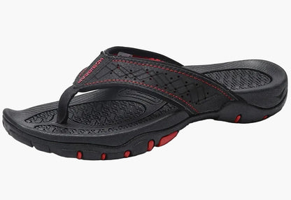 Herren Zehentrenner Sandalen mit Fußgewölbeunterstützung – Bequeme Outdoor-Sportschuhe für Strand, Alltag & Freizeit