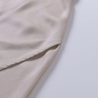Damen Abendkleid Elegant mit Schlitz und Wickelausschnitt – Perfekt für besondere Anlässe