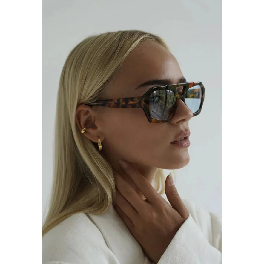 Damen Sonnenbrille im Trendigen Oversize-Design – Modischer Begleiter für Alltag und Urlaub