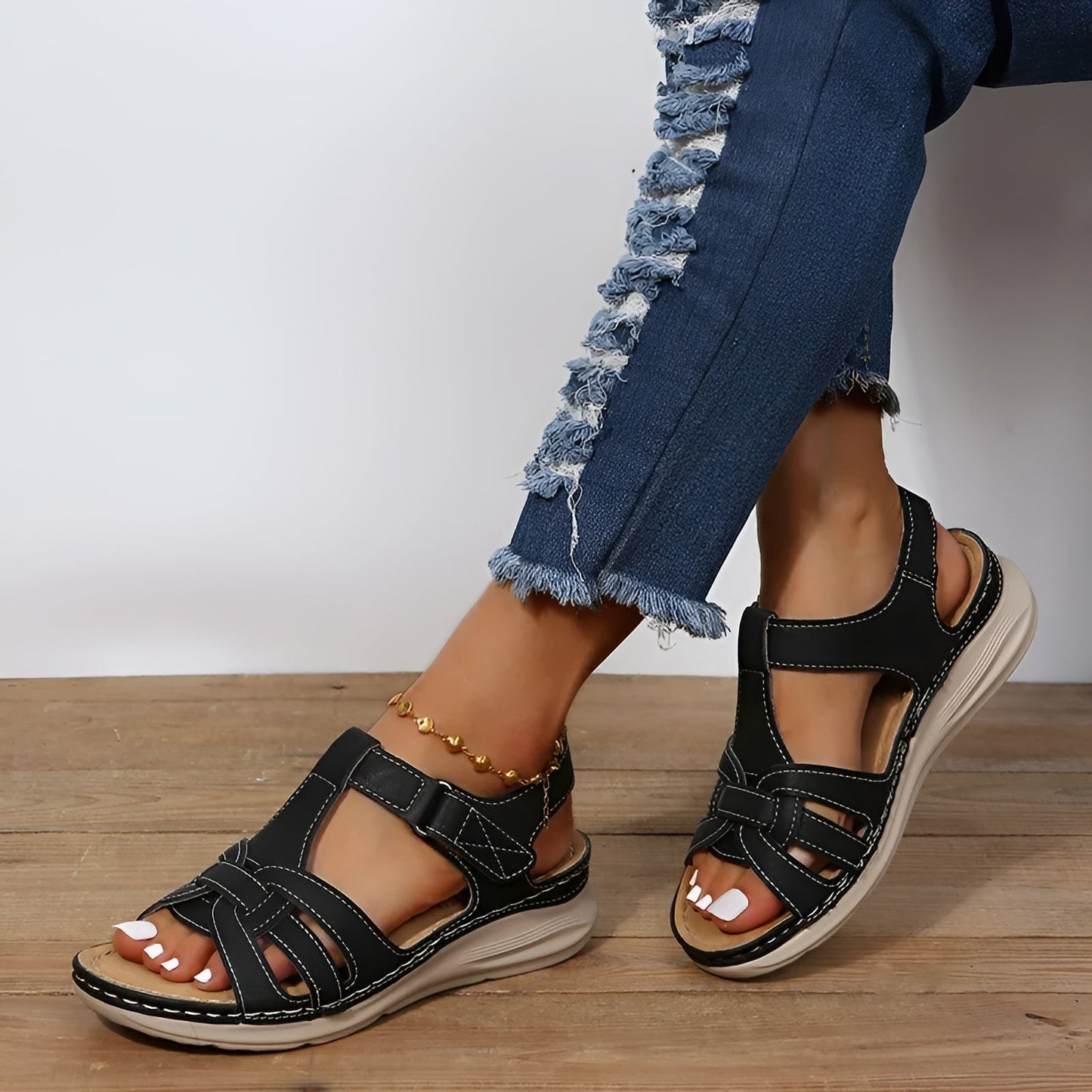 Damen Komfort-Sandalen Orthopädisch – Bequeme Sommerschuhe für Alltag und Freizeit