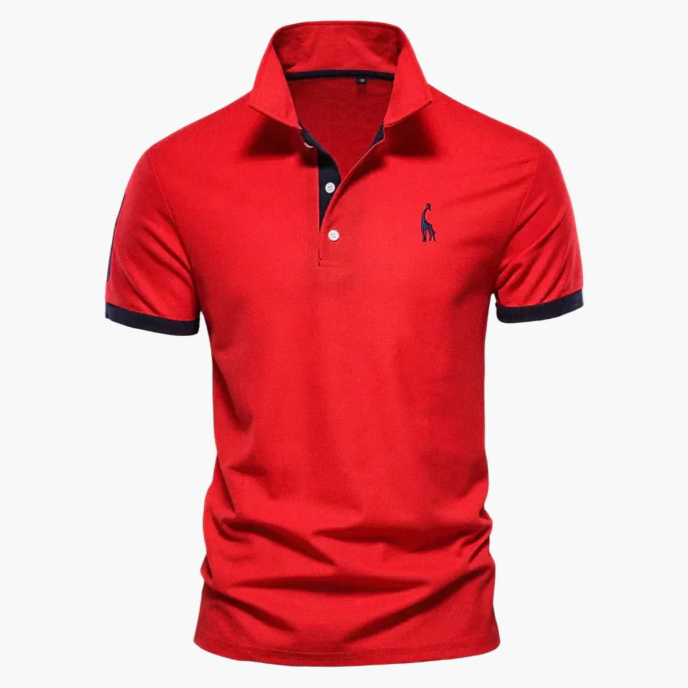 Herren Polo-Shirt Klassischer Stil – Perfekt für Freizeit, Büro & Sport