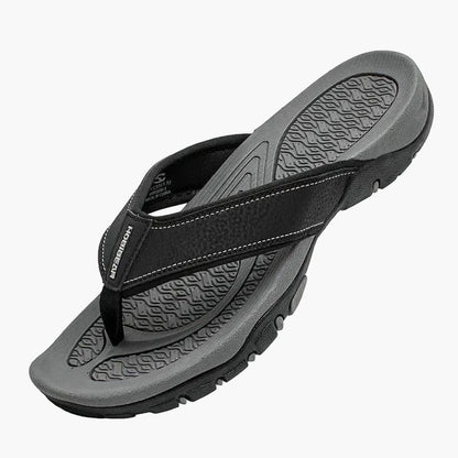 Herren Zehentrenner Sandalen mit Fußgewölbeunterstützung – Bequeme Outdoor-Sportschuhe für Strand, Alltag & Freizeit