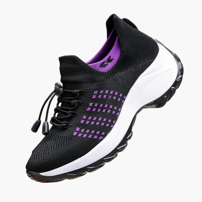Damen Orthopädische Komfort-Sneaker für Alltag und Fitness – Atmungsaktive Turnschuhe mit rutschfester Sohle
