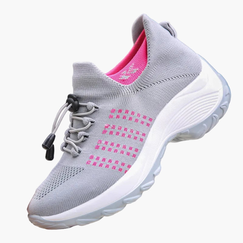 Damen Orthopädische Komfort-Sneaker für Alltag und Fitness – Atmungsaktive Turnschuhe mit rutschfester Sohle