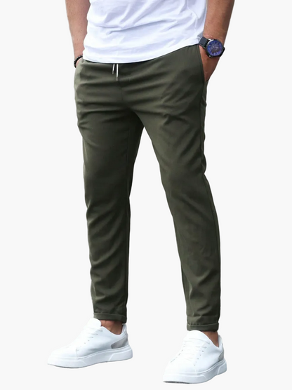 Herren Stretch-Freizeithose mit Kordelzug – Modern, Bequem & Vielseitig
