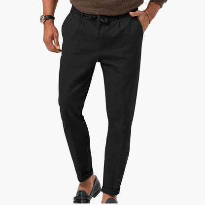 Herren Veganes Leinenhose – Eleganter Freizeitstil für Alltag und Business