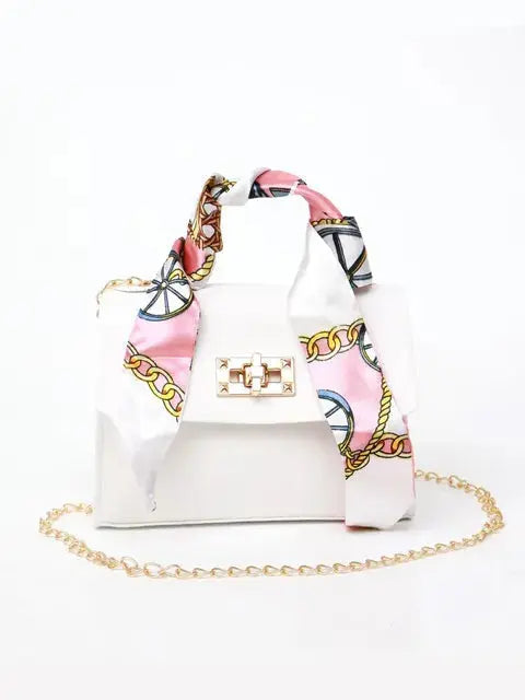Damen Handtasche im eleganten Stil mit Schalgriff und goldener Kette – Perfekt für Alltag und besondere Anlässe