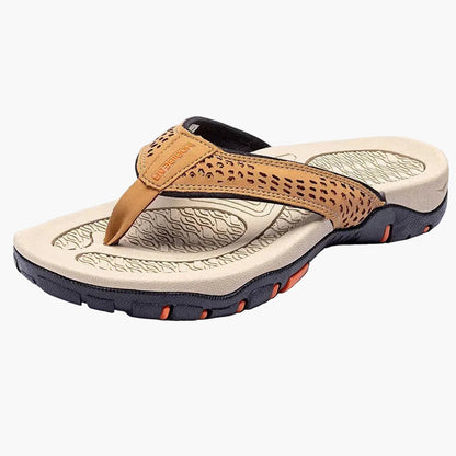 Herren Zehentrenner Sandalen mit Fußgewölbeunterstützung – Bequeme Outdoor-Sportschuhe für Strand, Alltag & Freizeit