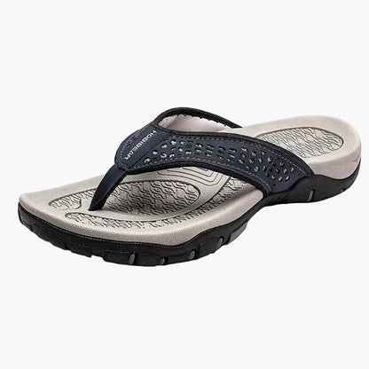Herren Zehentrenner Sandalen mit Fußgewölbeunterstützung – Bequeme Outdoor-Sportschuhe für Strand, Alltag & Freizeit