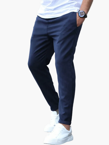 Herren Stretch-Freizeithose mit Kordelzug – Modern, Bequem & Vielseitig