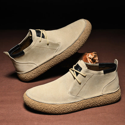 Herren Freizeitschuhe Mid-Top mit Schnürung – Elegante Alltagssneaker für urbanen Stil