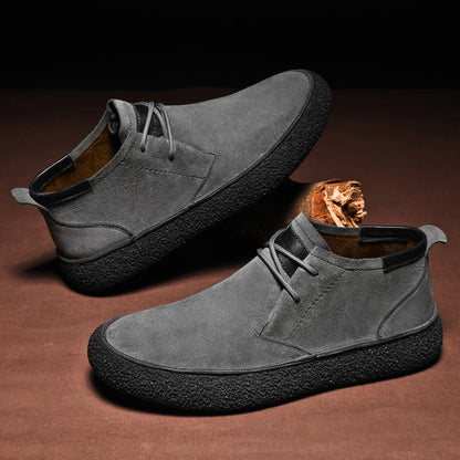 Herren Freizeitschuhe Mid-Top mit Schnürung – Elegante Alltagssneaker für urbanen Stil