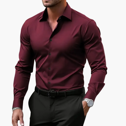 Herren Business-Freizeithemd – Klassischer Schnitt, Vielseitig für Büro und Alltag