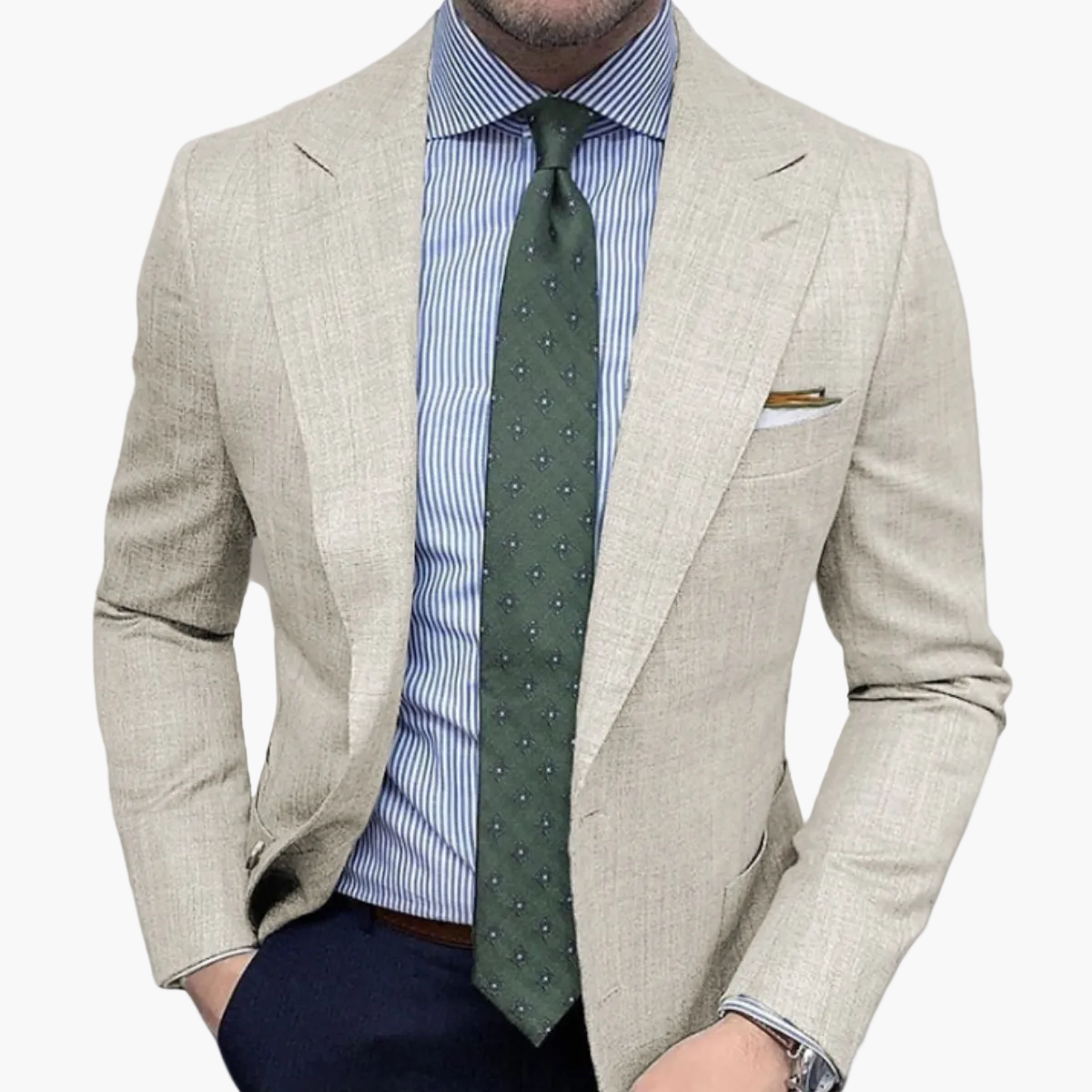 Herren Business Sakko Modern Fit – Elegantes Blazer für Büro, Dinner & Smart Casual