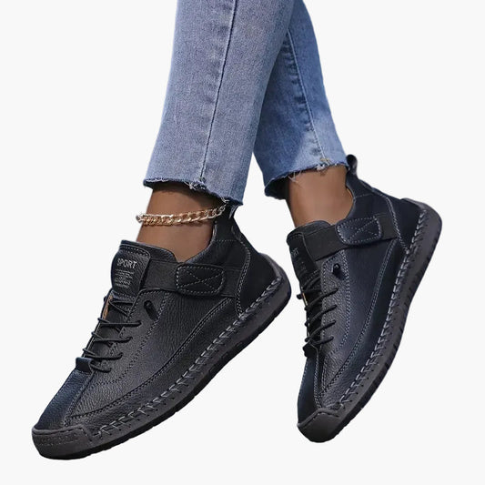 Damen Orthopädische Sneaker – Bequeme Alltagsschuhe mit Weitem Zehenbereich und Stoßdämpfung