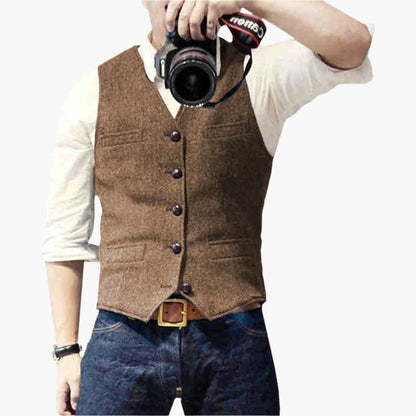 Herren Weste Modern Elegant – Stilvolles Gilet für Freizeit & Business Outfits