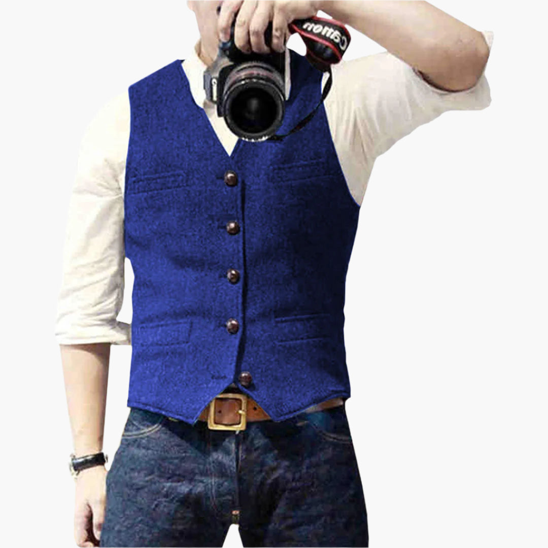 Herren Weste Modern Elegant – Stilvolles Gilet für Freizeit & Business Outfits