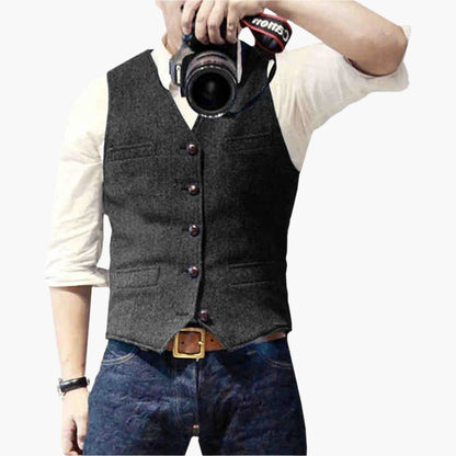 Herren Weste Modern Elegant – Stilvolles Gilet für Freizeit & Business Outfits