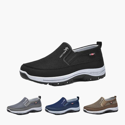 Herren Ortho-Slip-On-Schuhe – Bequeme orthopädische Slipper für Alltag und Freizeit