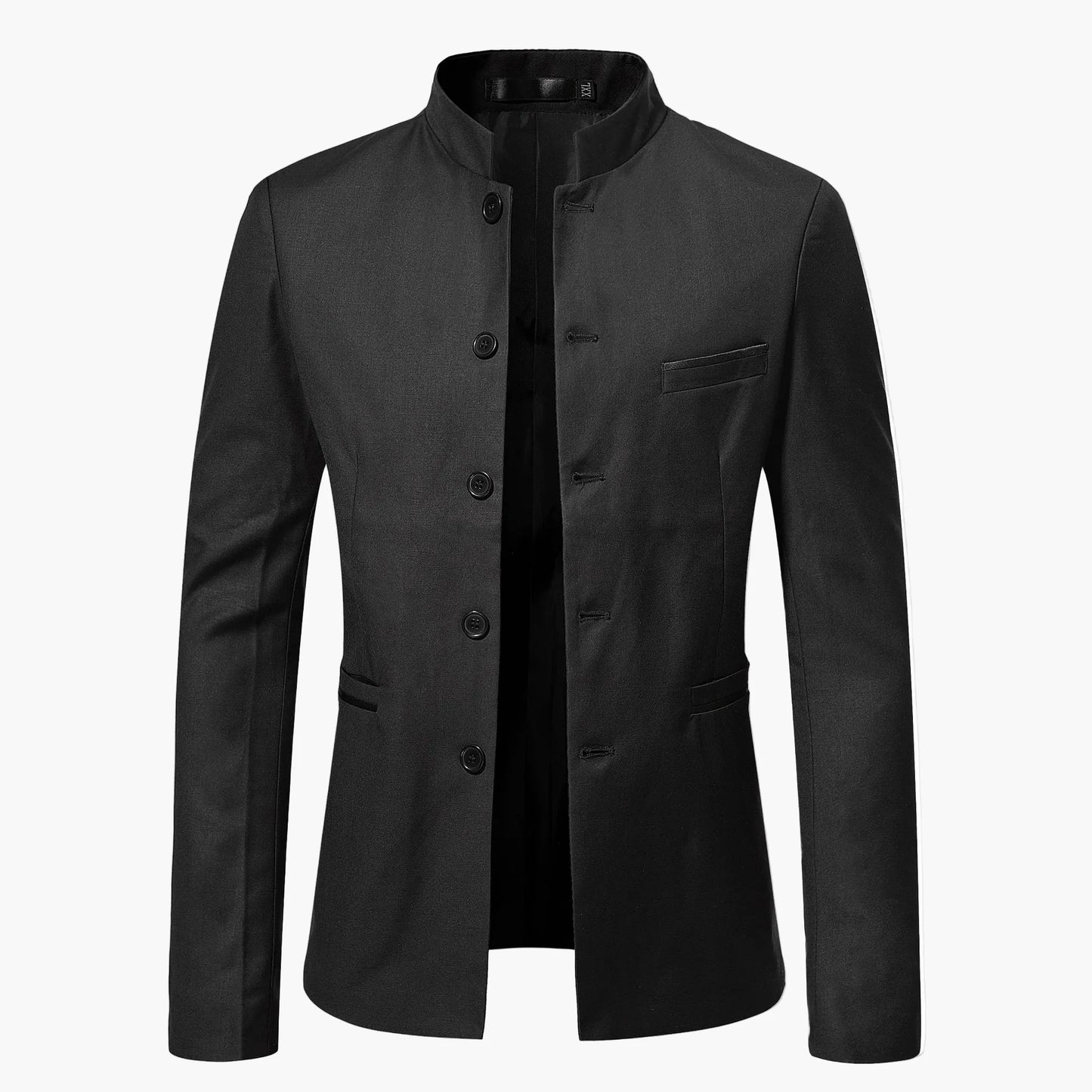 Herren Stehkragen Sakko Modern Elegant Business & Freizeit