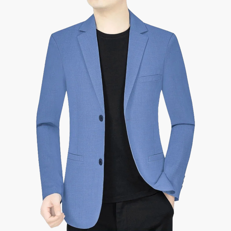Herren Business Casual Blazer – Eleganter Einreiher für Büro und Alltag