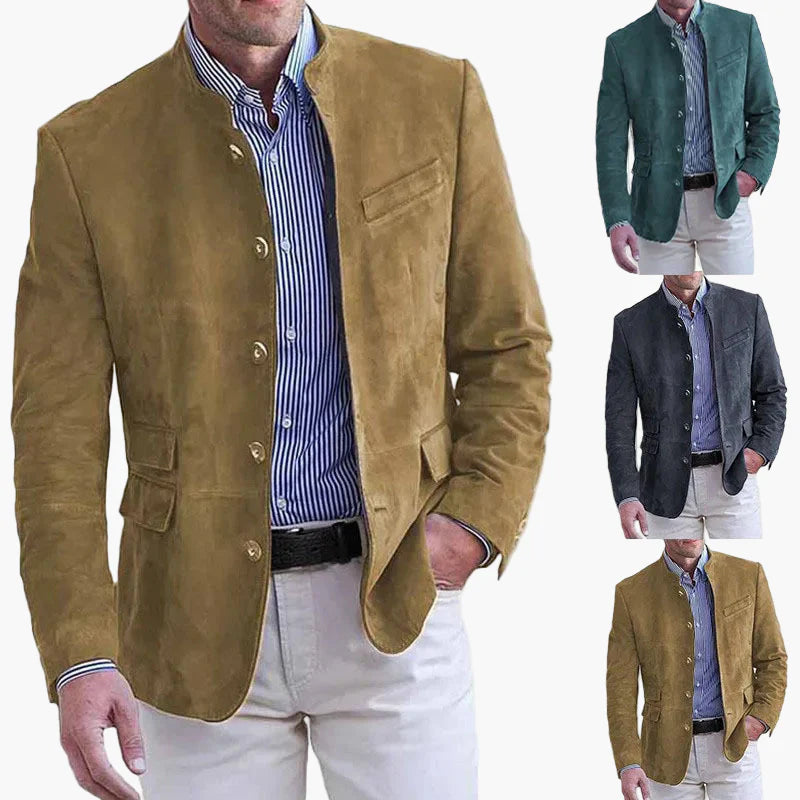 Herren Freizeit Sakko im modernen Slim Fit Stil – Eleganter Blazer für Business und Alltag