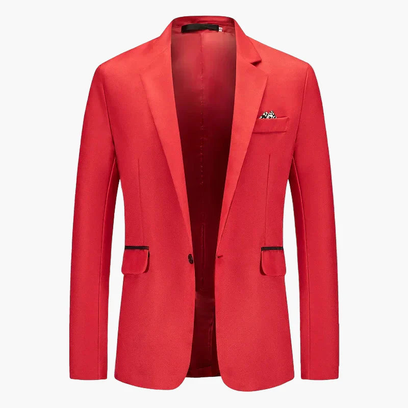 Herren Business Sakko – Eleganter Ein-Knopf-Blazer für Büro und festliche Anlässe