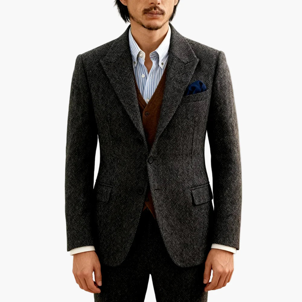 Herren Business Anzug Modern Fit – Eleganter Zweiteiler für Büro & festliche Anlässe