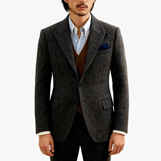 Herren Business Anzug Modern Fit – Eleganter Zweiteiler für Büro & festliche Anlässe