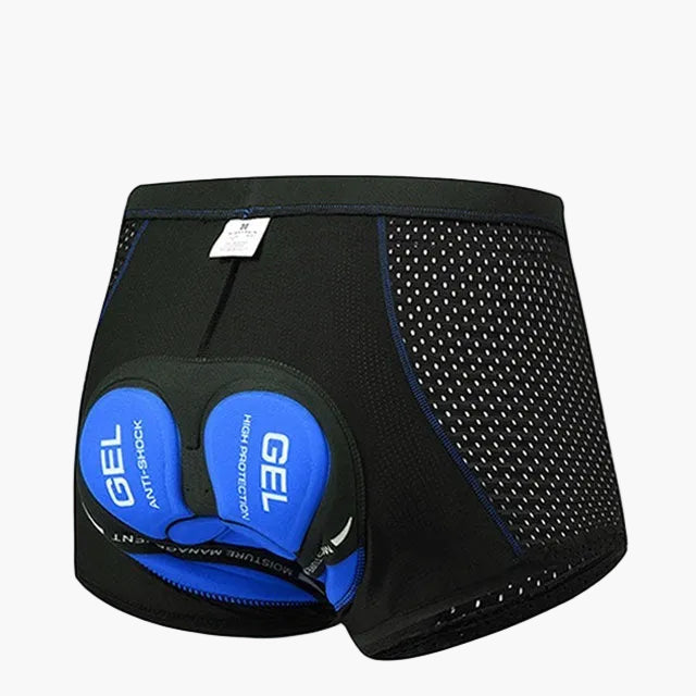 Herren Fahrradhose mit 5D Gel-Polster, Atmungsaktiv, Stoßdämpfend, Ideal für Radsport und Mountainbike